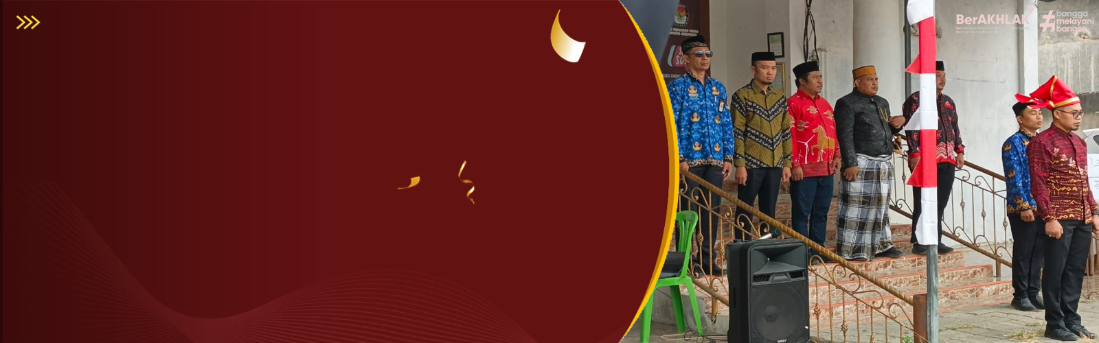 KPU KABUPATEN JENEPONTO GELAR UPACARA PERINGATAN HUT KE-80 KEMERDEKAAN REPUBLIK INDONESIA TAHUN 2025